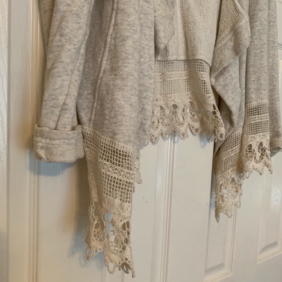 Jack by BB Dakota Crochet Trim Cardigan - Picture 6 of 7